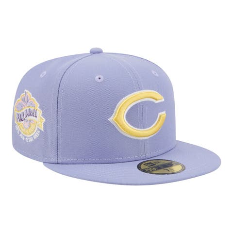 Men's New Era Light Purple Chicago Bears Lavender Bloom 59FIFTY Fitted Hat