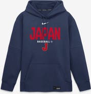 Nike Men's Nike Navy Japan Baseball 2026 World Baseball Classic Authentic Collection Therma-FIT Hoodie