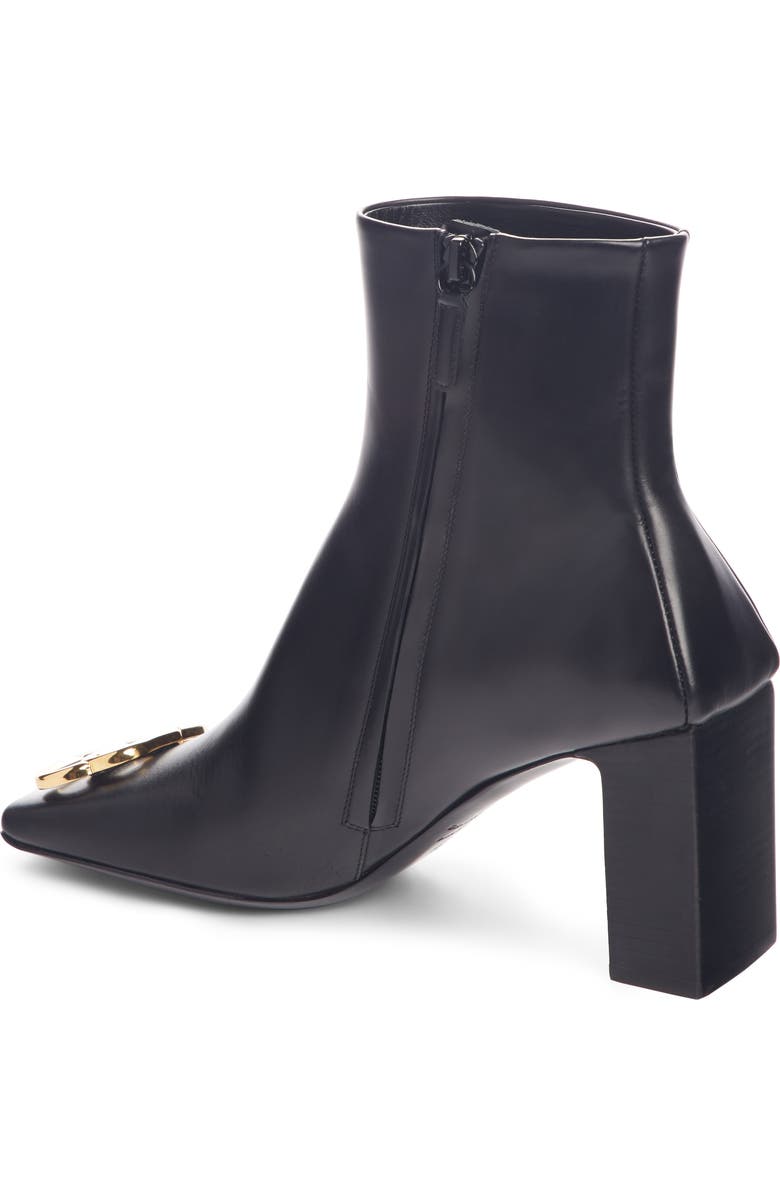 Balenciaga BB Square Toe Bootie, Alternate, color,