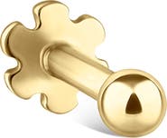 MARIA TASH Ball Single Threaded Stud Earring