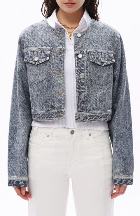 Print Denim Jacket