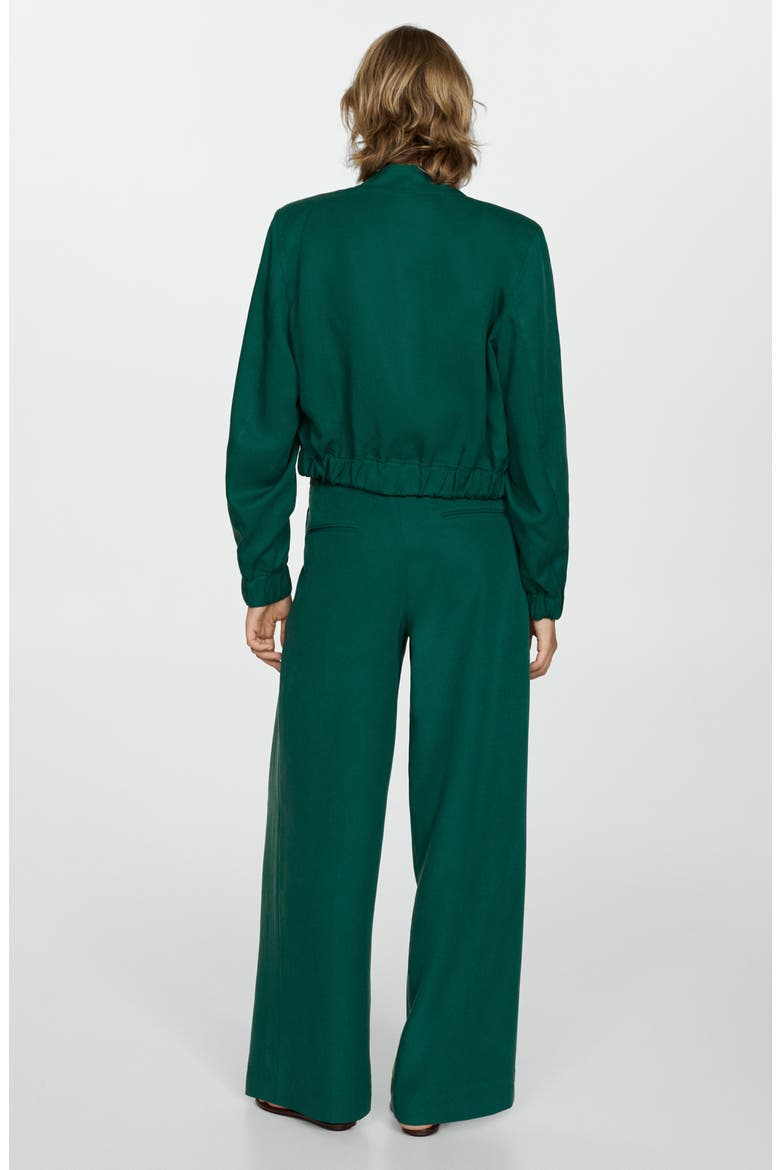Bomber Jacket, Alternate, color, GREEN