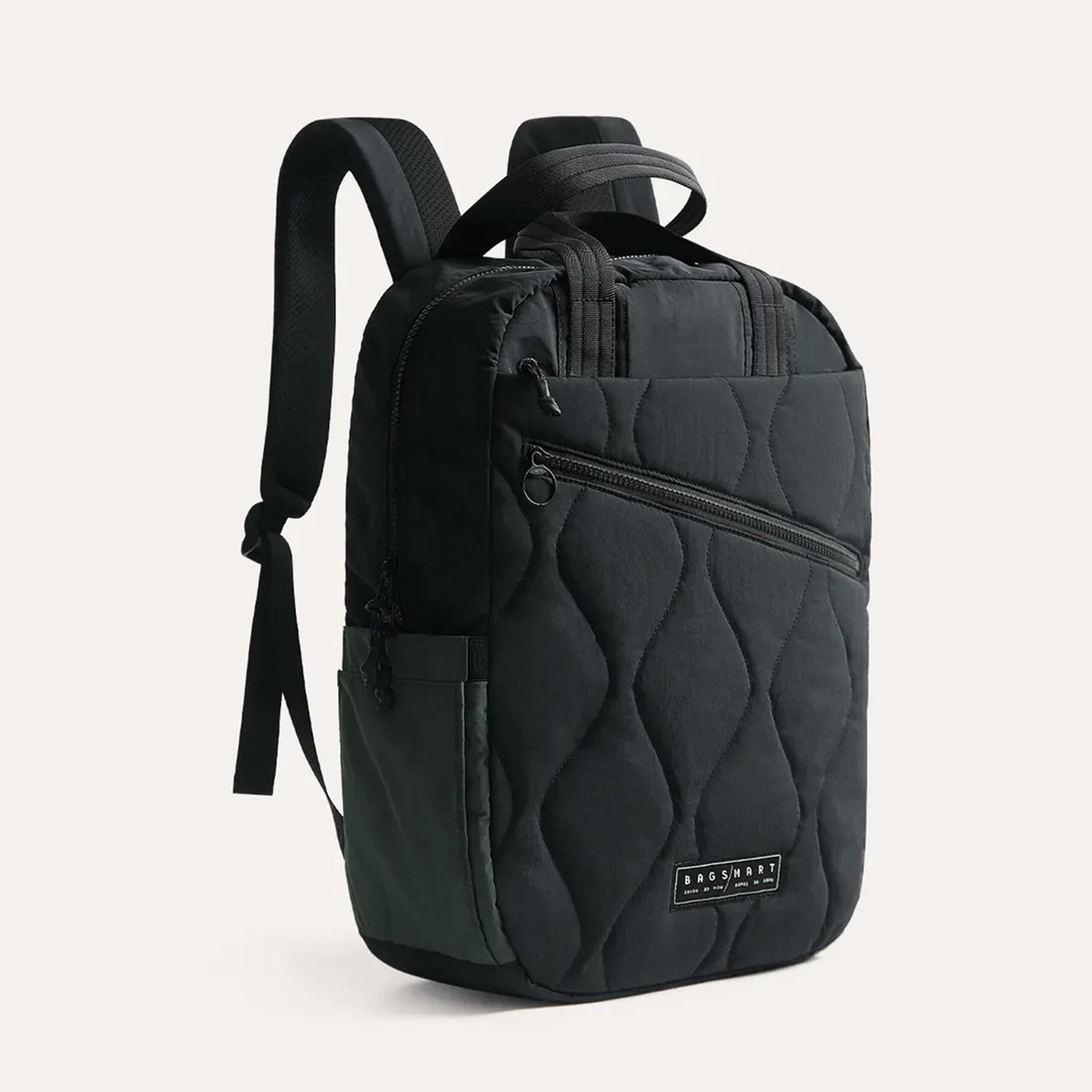 Bagsmart Paz 23L Featherlight Work Backpack, Alternate, color, Black
