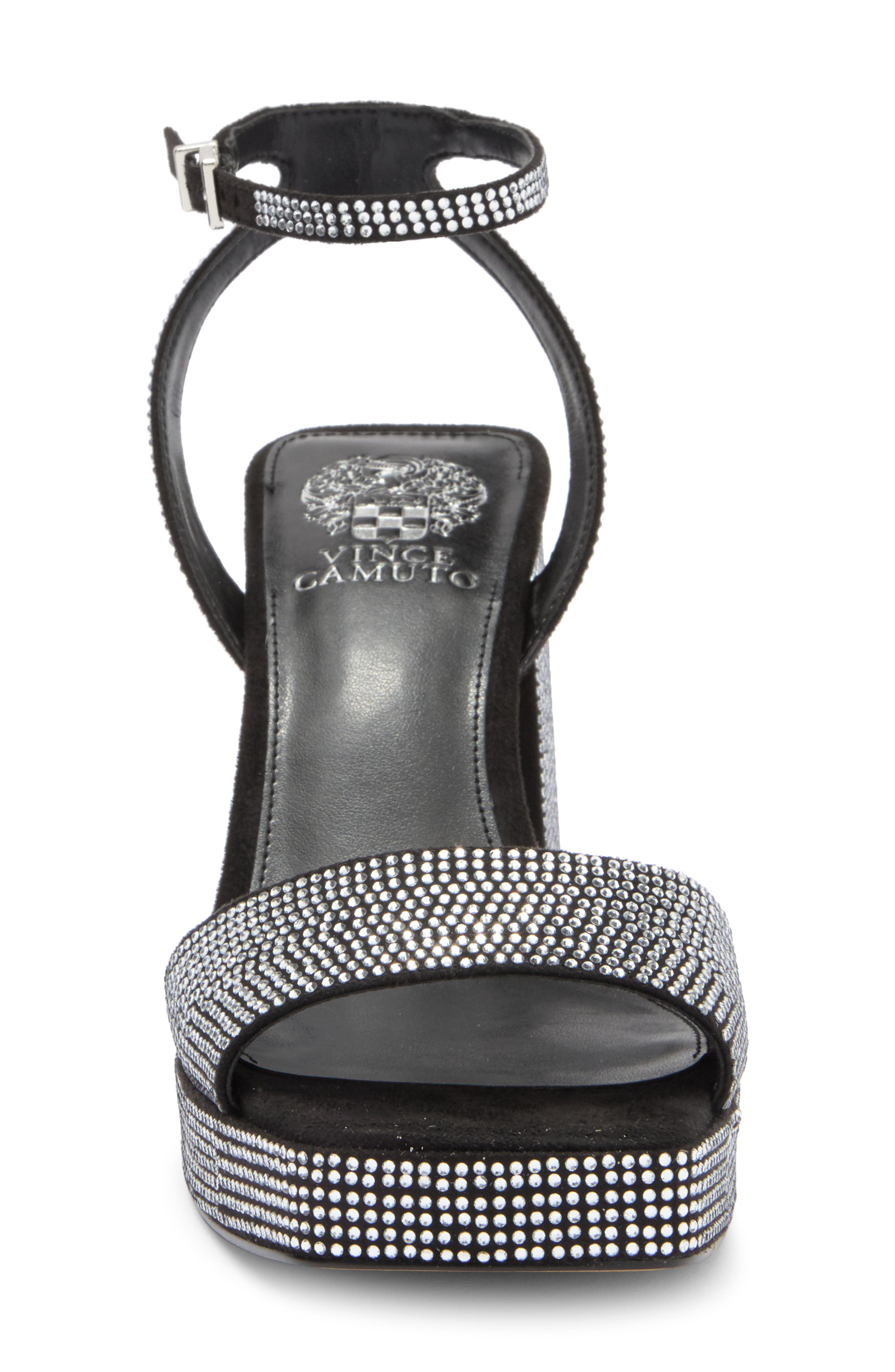 Vince Camuto Pilannaa Rhinestone Block Heel Sandal, Alternate, color, 