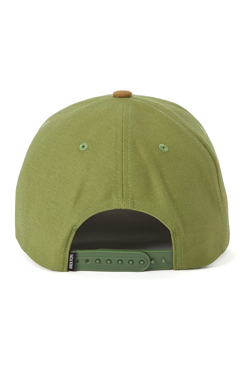 Ranch Moto Court Snapback Cap, Alternate, color, GREEN
