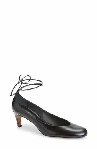 Uma Tie Kitten Heel Pump