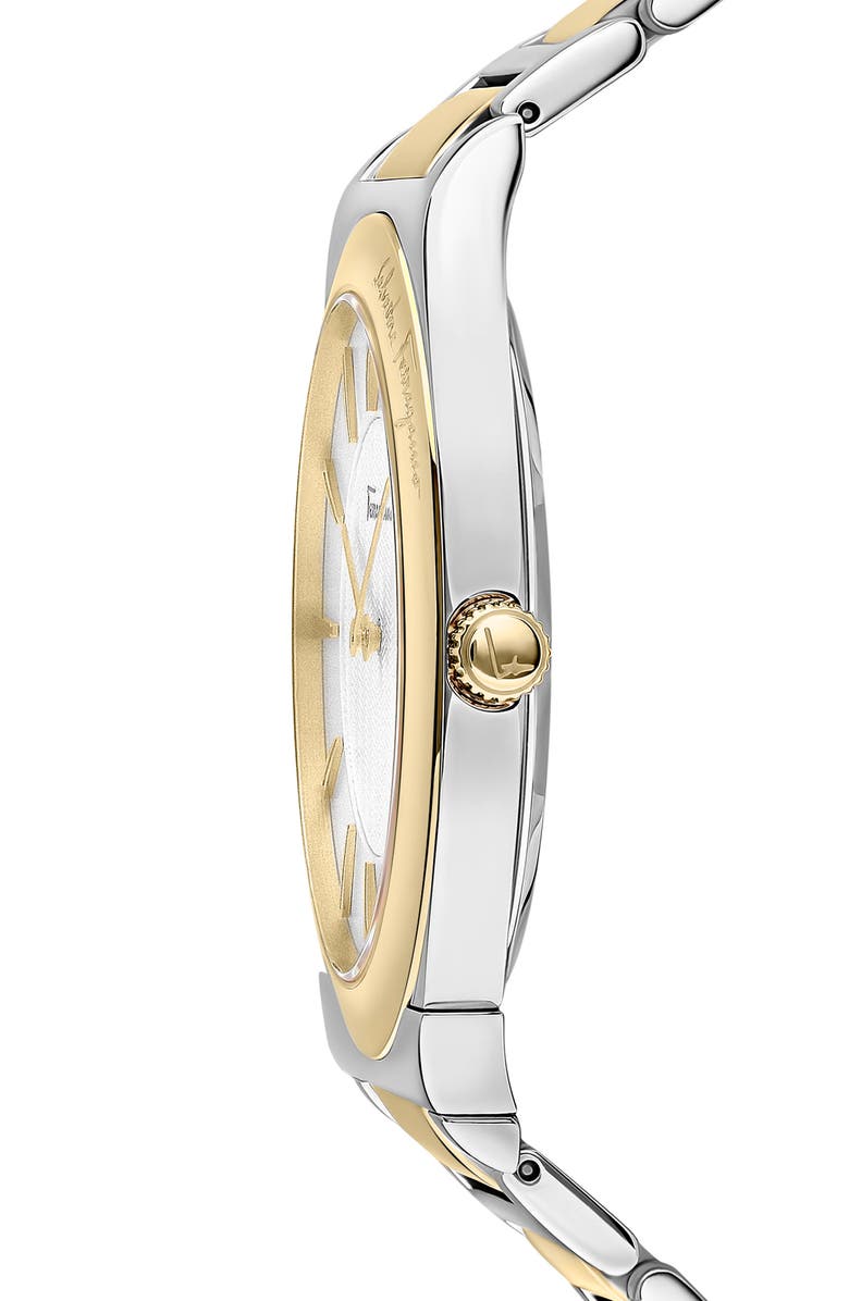 FERRAGAMO 1898 Two-Tone Bracelet Watch, 41mm, Alternate, color, 