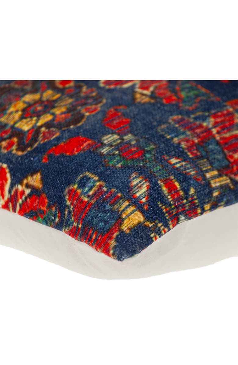 PARKLAND COLLECTION Tapestry Cotton Accent Pillow, Alternate, color, Blue