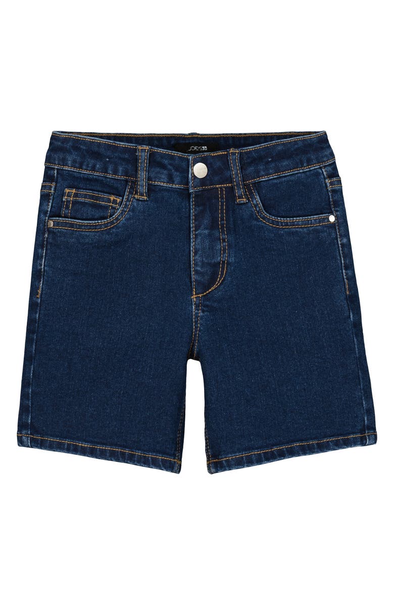 Joe's Jeans Kids' Rebel Relaxed Fit Straight Leg Shorts, Main, color, Dark Wash