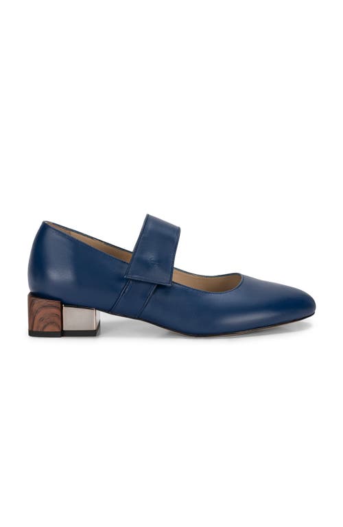 Chris Donovan Footwear Fable Mary Jane In Blue