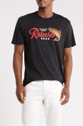 American Needle Rainier Brew Fish Cotton Graphic T-Shirt