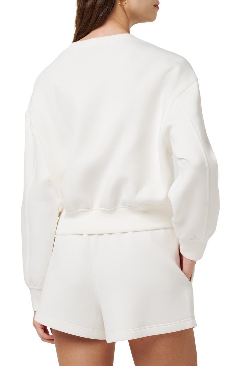 TravisMathew Cloudscape Sweatshirt, Alternate, color, Vanilla Ice