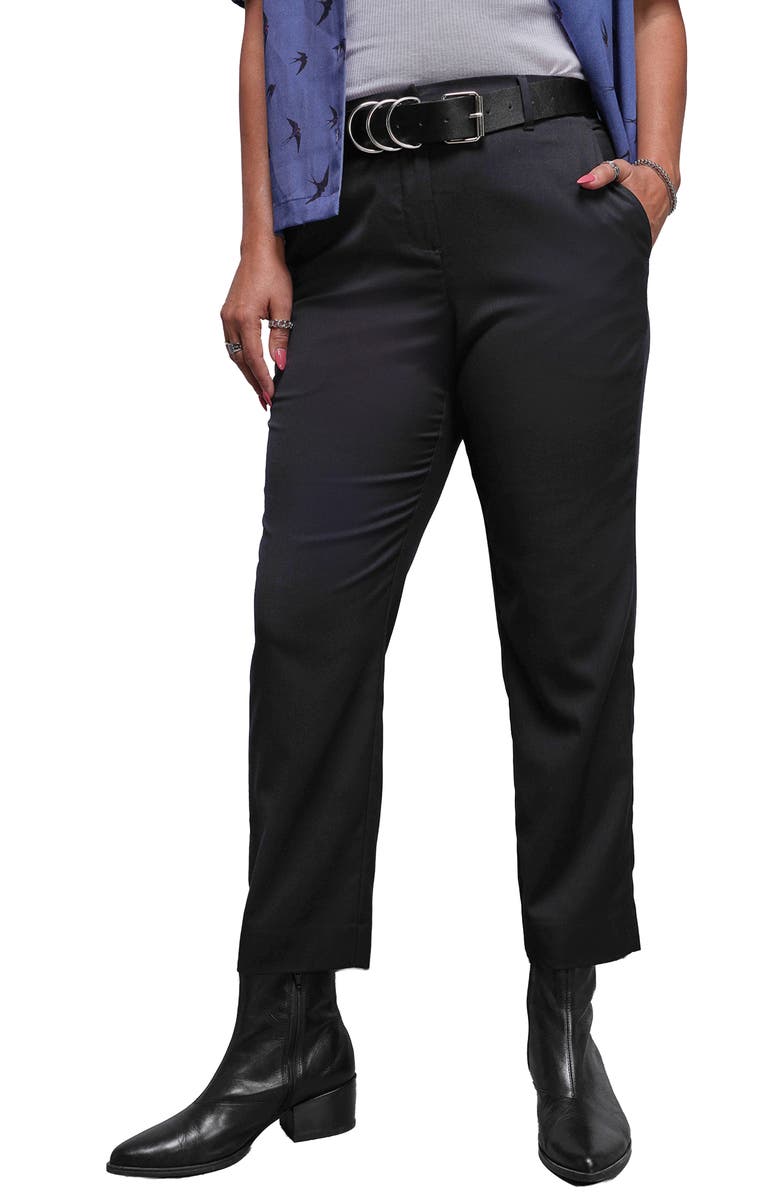 WILDFANG The Empower Slim Crop Pant, Main, color, Black