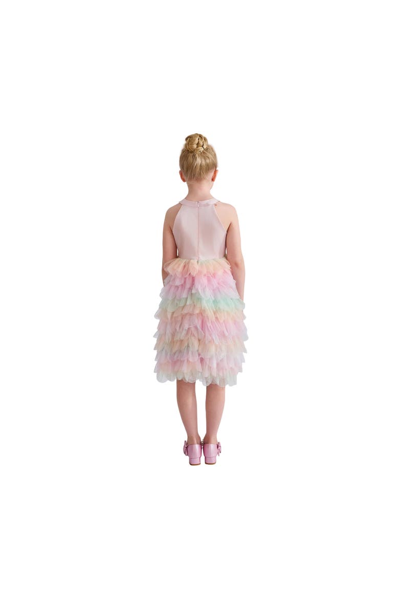 Sylvette Sequin Tulle Dress, Alternate, color, Pink