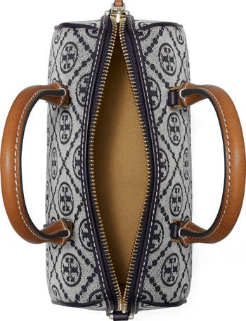 【TORY BURCH】 T Monogram Jacquard Barrel Petite Bag A6FD98FC-99C2-4966-B911-