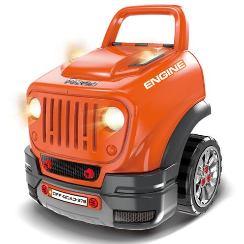 Atv Car Mechanic Engine Workshop (Orange) Cool Take Apart And Rebuild Engine