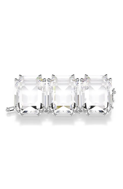 Swarovski Millenia Three Crystal Necklace Extender In Metallic