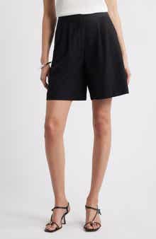 Nordstrom Pleat Front Trouser Shorts