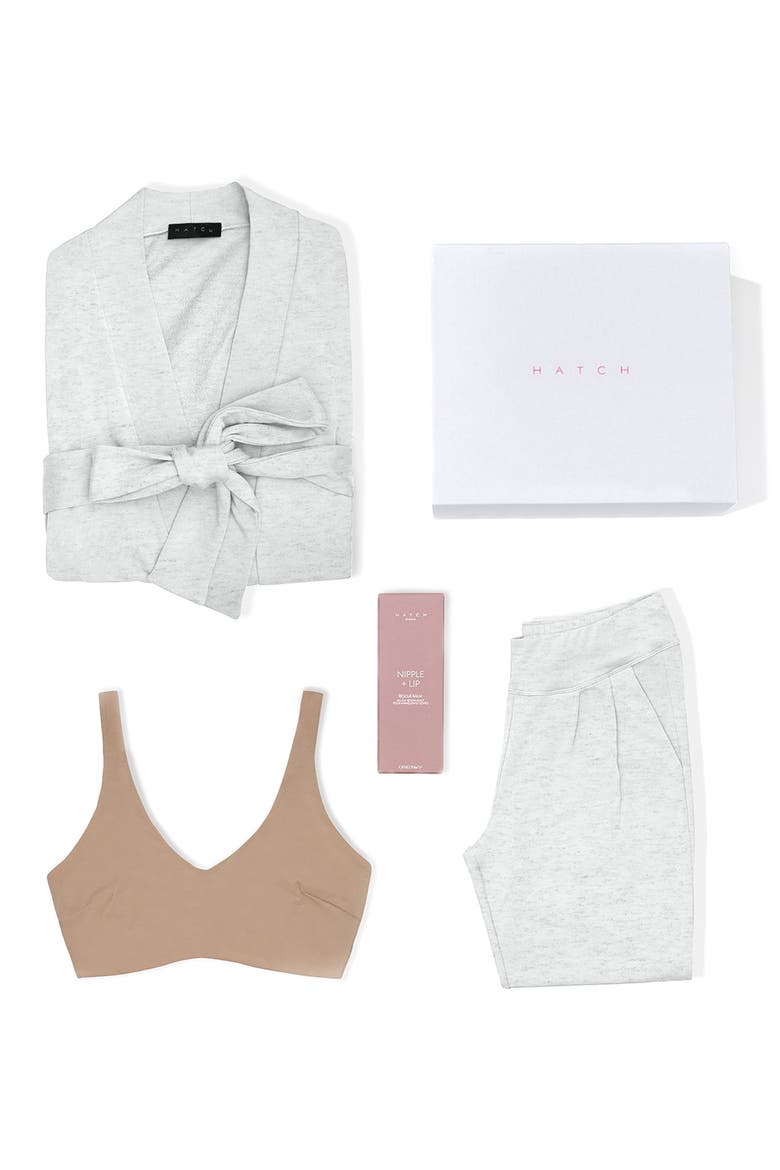 The 4th Trimester Nesting Bundle POS, Alternate, color, OAT MELANGE
