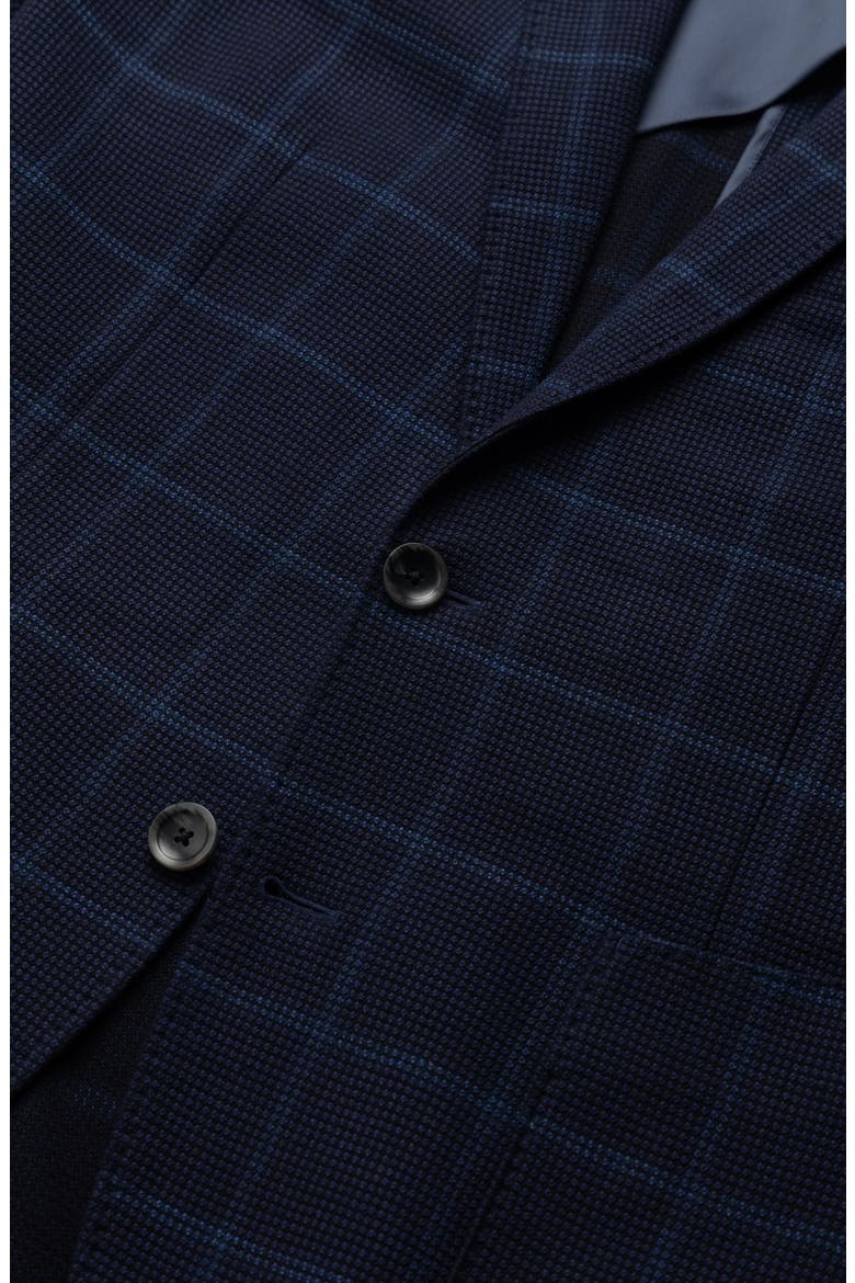 Campbell Point Windowpane Plaid Sport Coat, Alternate, color, MIDNIGHT