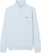 Lacoste Regular Fit Quarter Zip Sweater