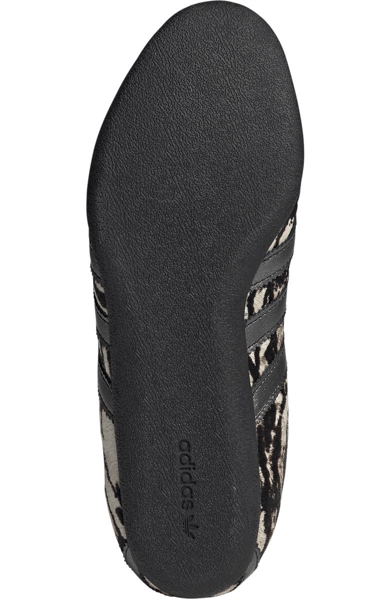 adidas Tokyo Low Top Sneaker, Alternate, color, Off White/ Black Faux Hair