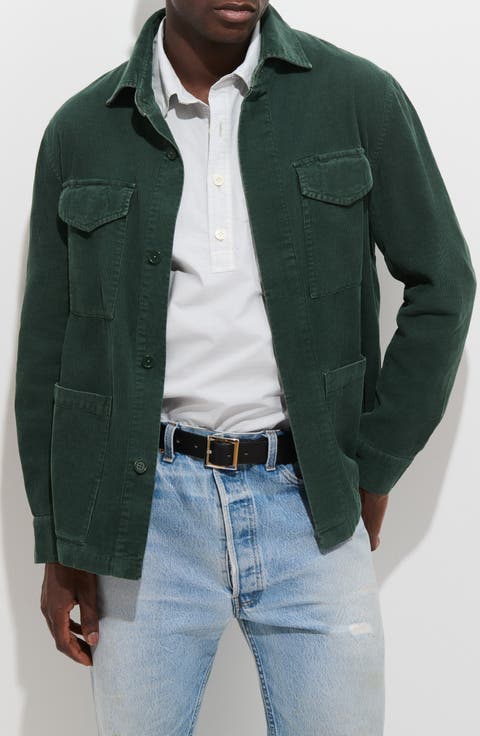 Garment Dyed Corduroy Work Jacket