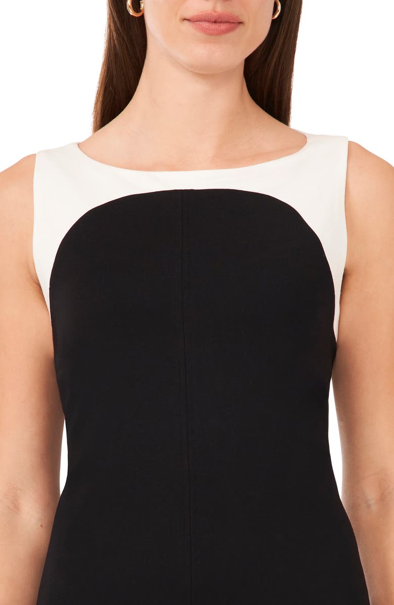 Halogen<sup>®</sup> Cutout Sleeveless Shift Dress, Alternate, color, 