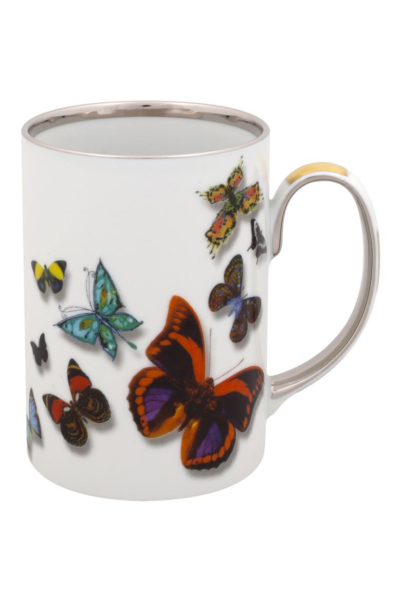Butterfly Parade 4-Piece Place Setting, Alternate, color, WHITE
