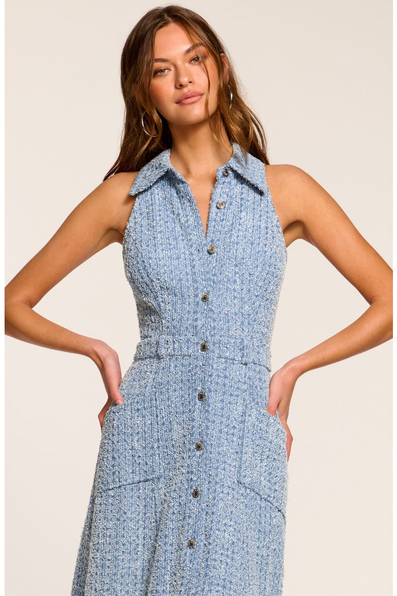 Yesenia Cotton Blend Tweed Midi Dress (Women) | Nordstrom