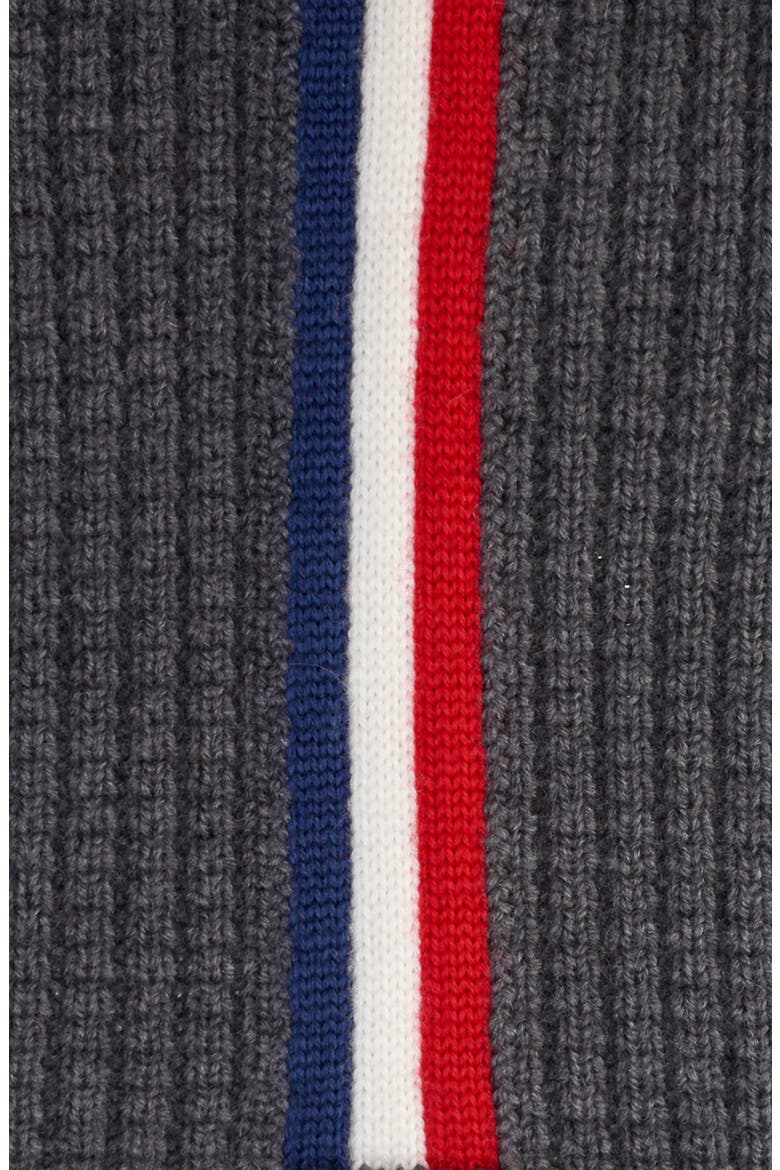 Stripe Wool Beanie, Alternate, color, CHARCOAL GREY