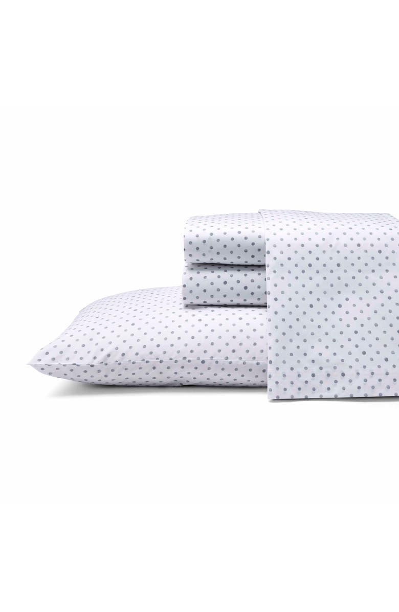 ED Ellen DeGeneres Watercolor Dots 200 Thread Count Sheet Set, Main, color,