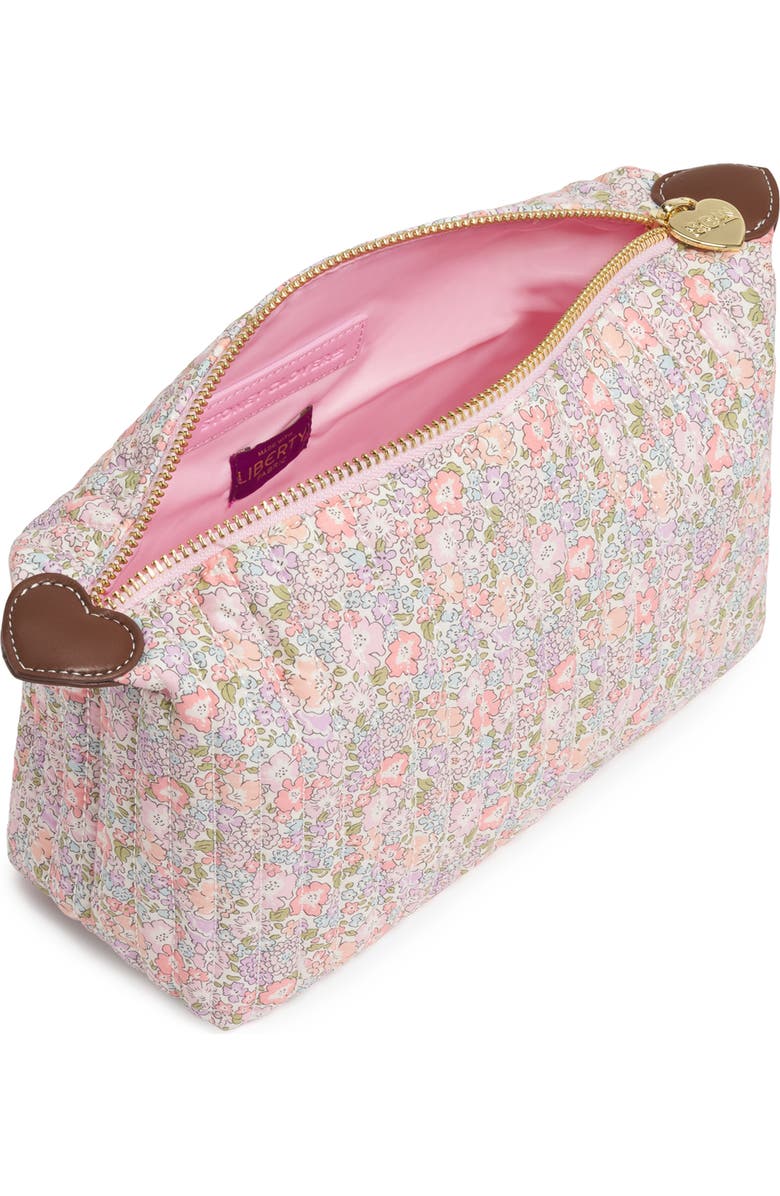 Stoney Clover Lane x Liberty Large Quilted Cotton Pouchette, Alternate, color, Michelle
