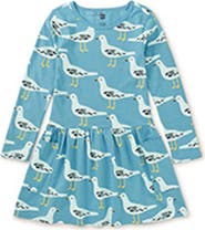 Tea Collection Long Sleeve Pocket Dress
