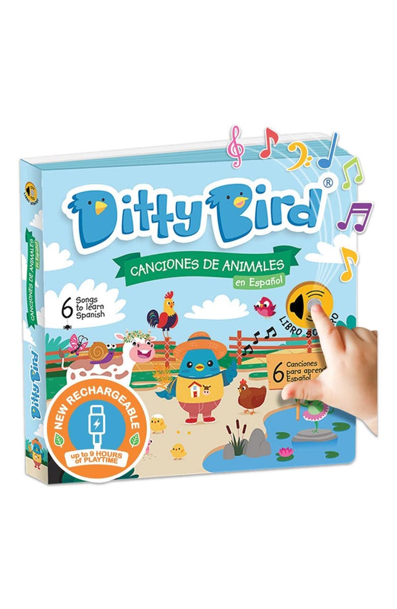 Ditty Bird Song Books in Spanish - Set of 2, Alternate, color, 