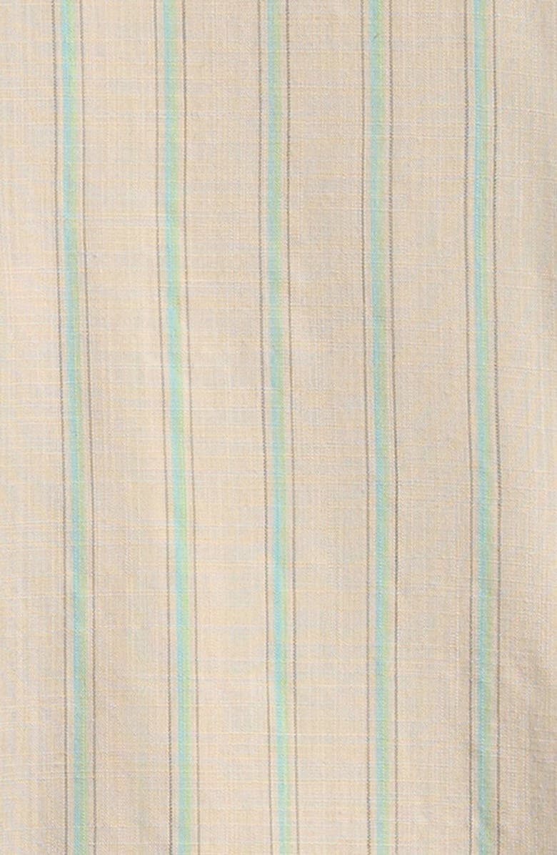 Volcom Kids' Rambler Short Sleeve Button-Up Shirt, Alternate, color, Off White