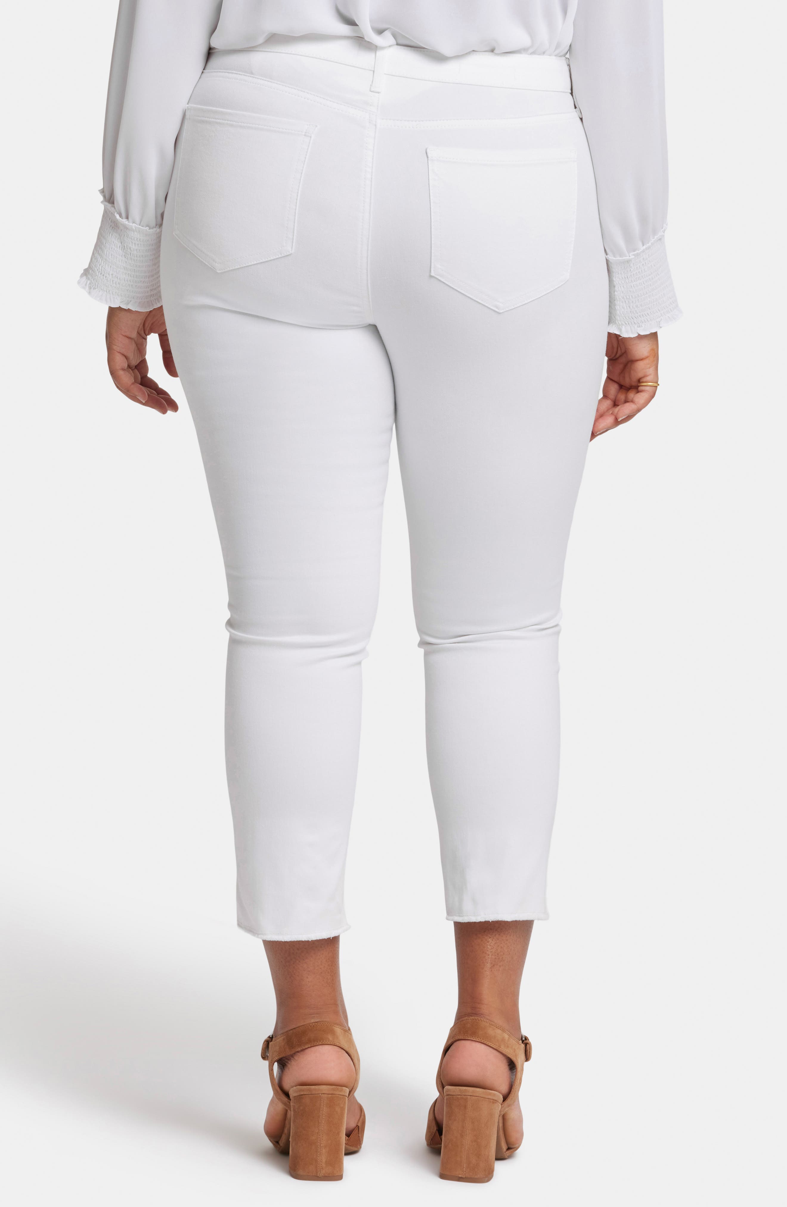 Sheri Fray Hem Crop Jeans - image 2