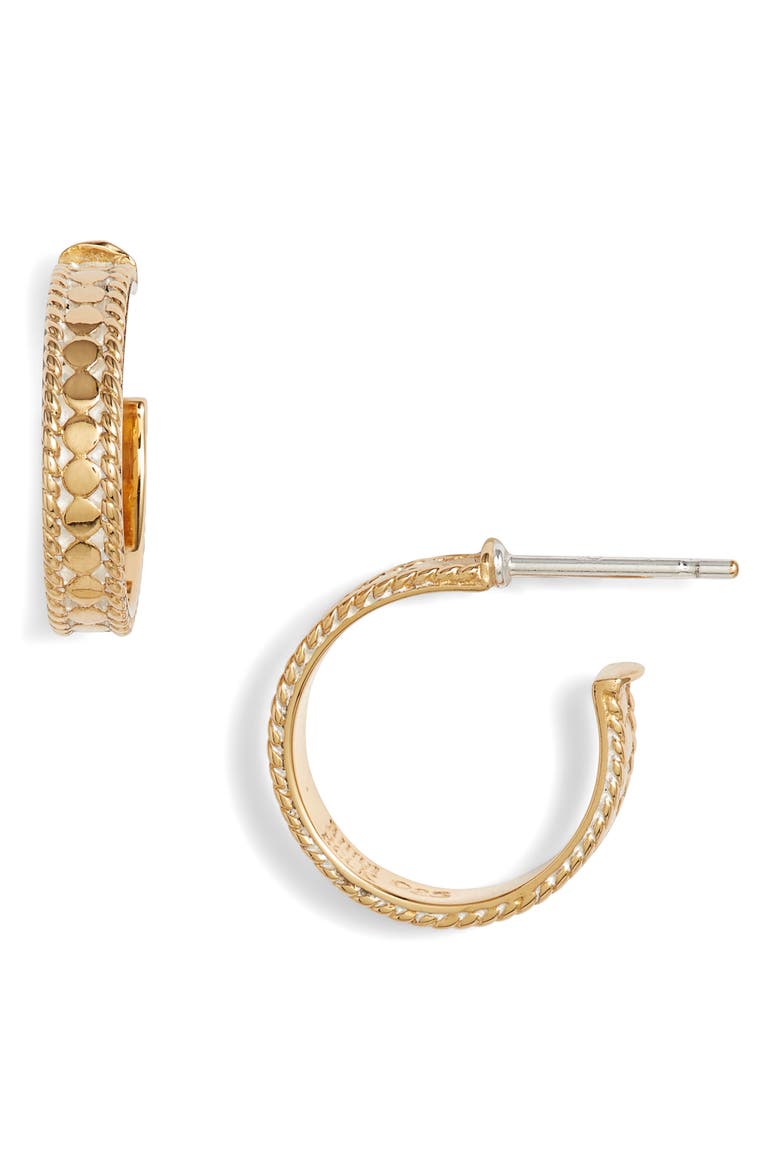 Small Hoop Earrings (Nordstrom Exclusive), Main, color, GOLD