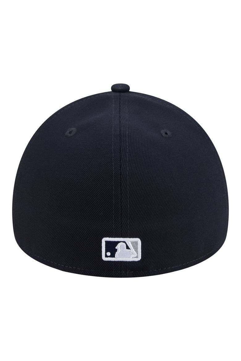 Men's New Era  Navy New York Yankees A-Frame 59FORTY Fitted Hat, Alternate, color, Navy