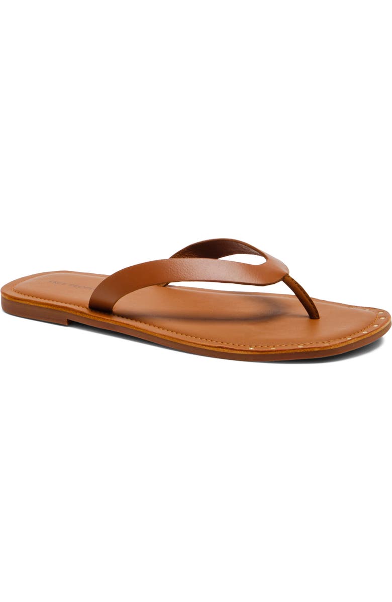 Free People Sona Flip Flop, Main, color, Luggage