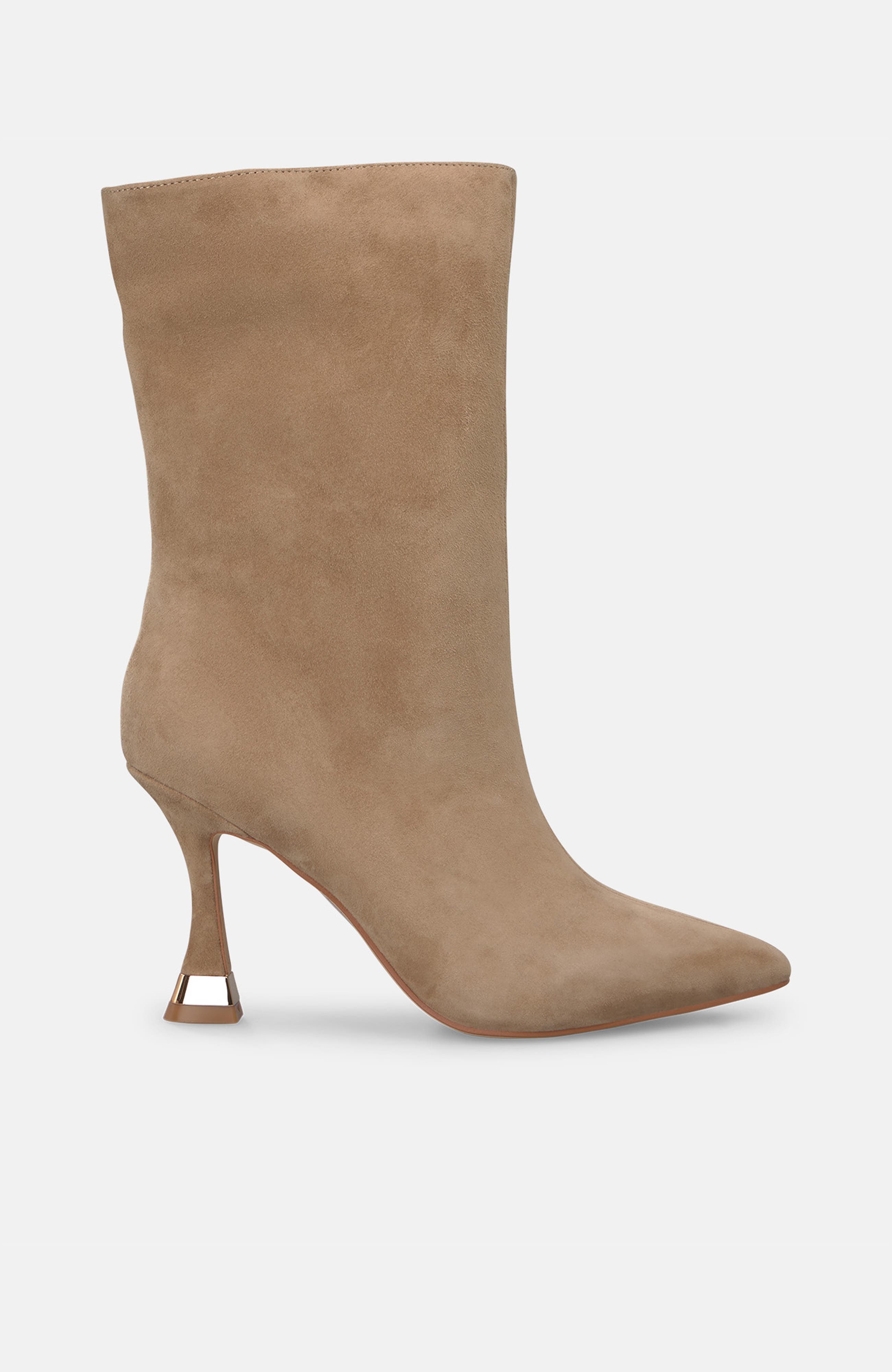 Ankle Boot Metallic Detail, Alternate, color, Camel