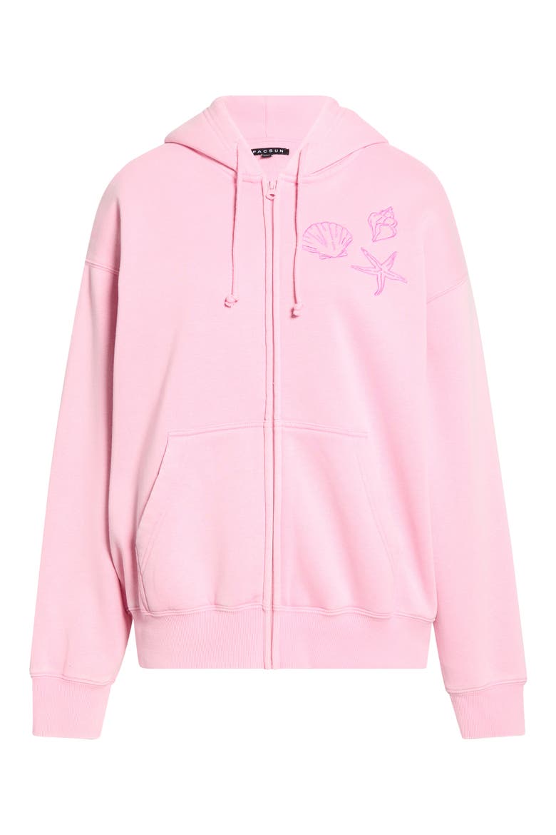 Seashell Front Zip Hoodie (Women) | Nordstrom