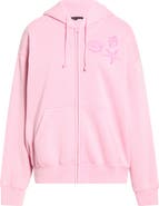 PacSun Seashell Front Zip Hoodie