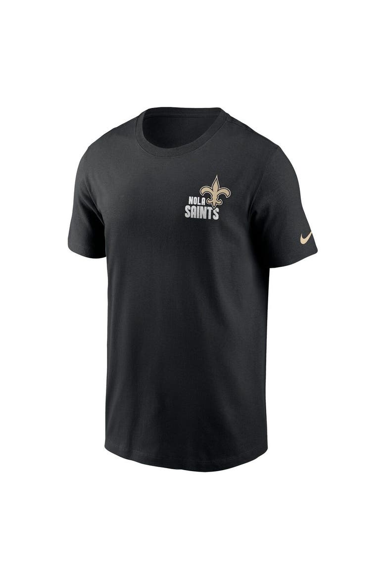 Men's Nike Black New Orleans Saints Blitz Essential T-Shirt, Alternate, color, Black