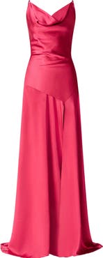 Elliatt Clementine Cowl Neck Evening Gown