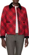 Burberry Oldham Check Quilted Barn Jacket