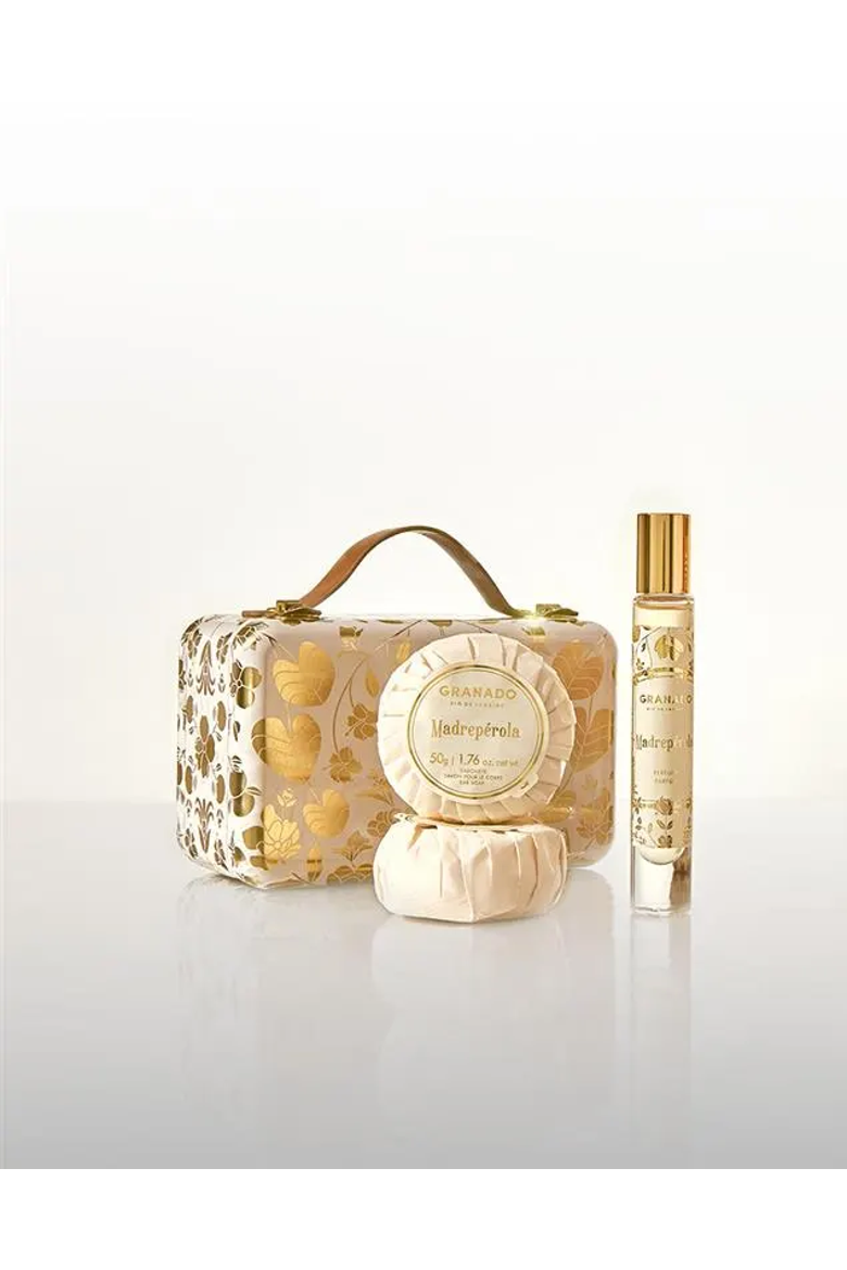 Madrepérola Mini Suitcase, Main, color, Clear