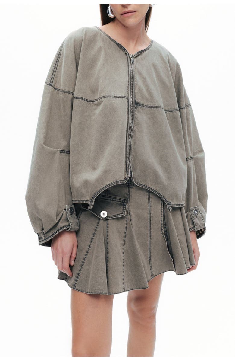 Nocturne Asymmetrical Cut Jacket, Main, color, 