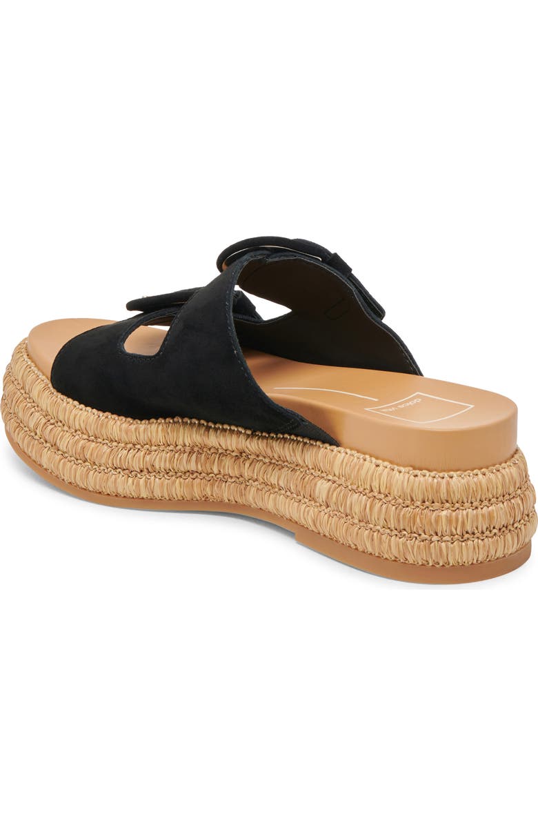 Dolce Vita Witny Platform Espadrille Sandal, Alternate, color, Onyx Suede