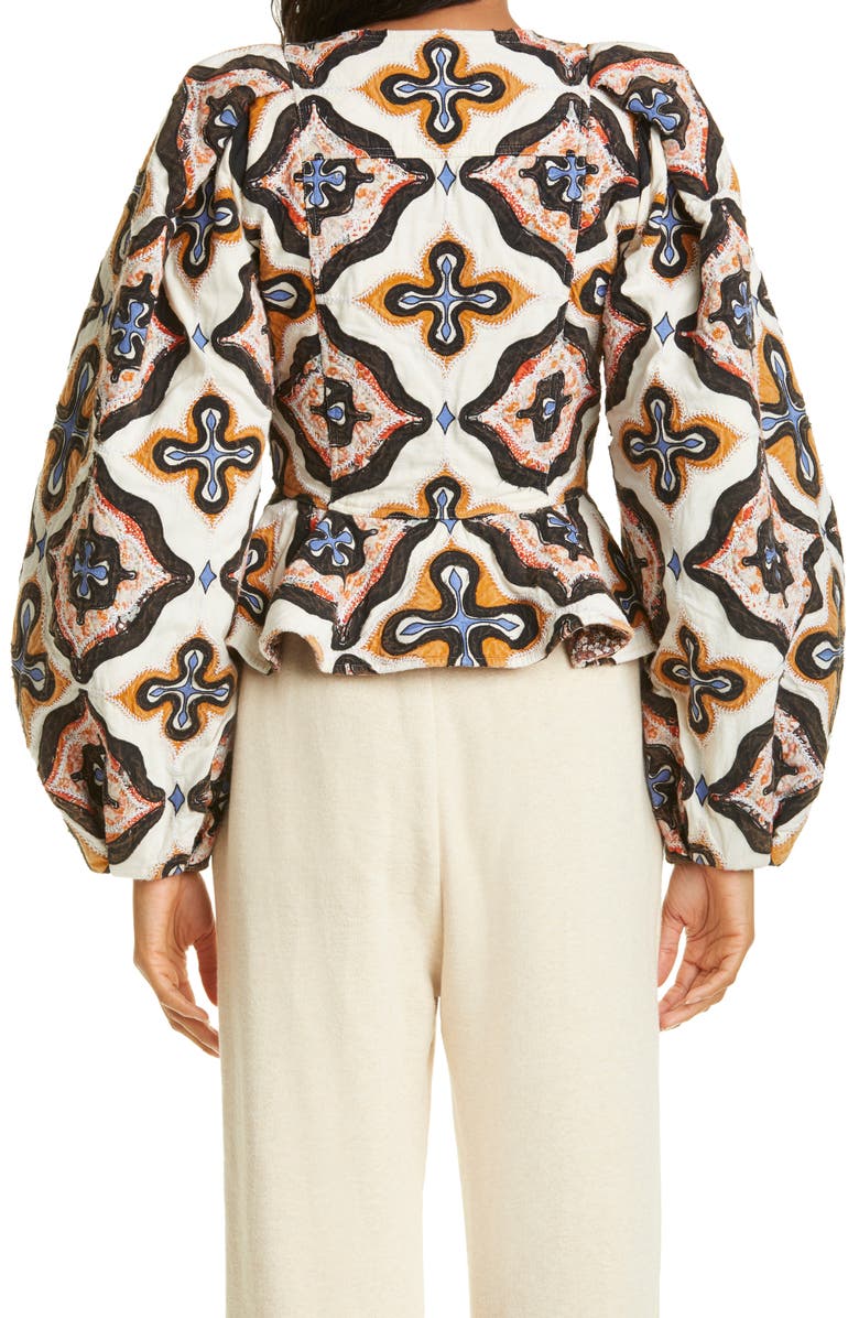 Ulla Johnson Leila Quilted Cotton Jacket, Alternate, color, 